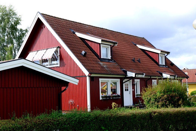 Målning & tvättning av fasad. Borgeby Bjärred