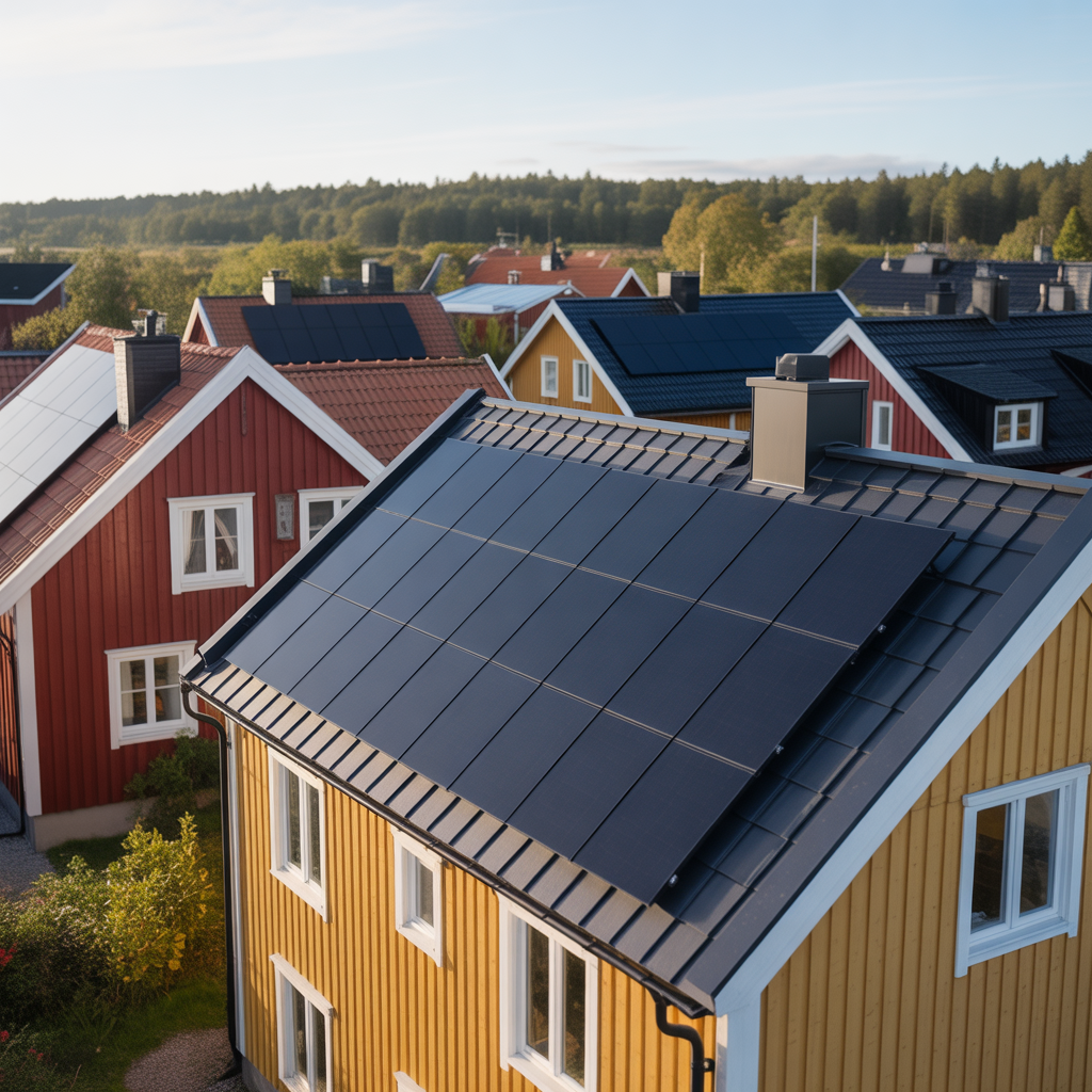 6.Guide till att installera solpaneler pa olika taktyper