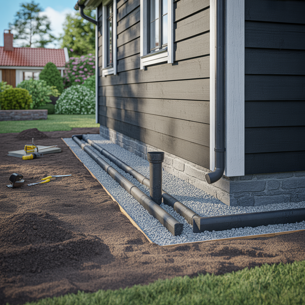7.Hur installerar du ett draneringssystem for att undvika fuktproblem