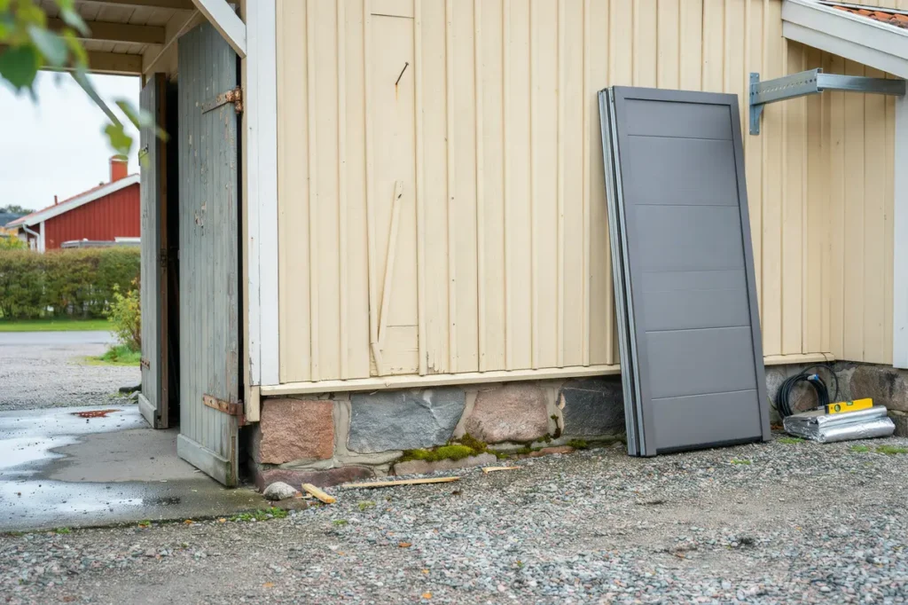 byta eller renovera garageporten material isolering och s kerhet att j mf ra innan du best mmer dig